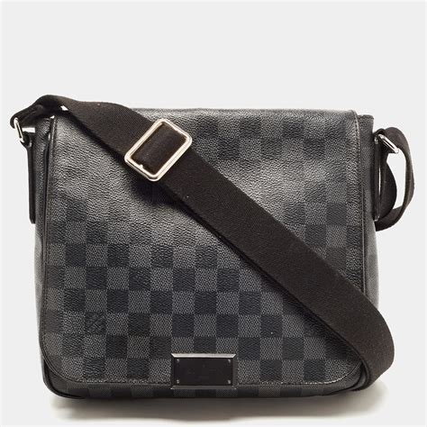 Louis Vuitton Thomas Damier Graphite Canvas Shoulder Bag on 